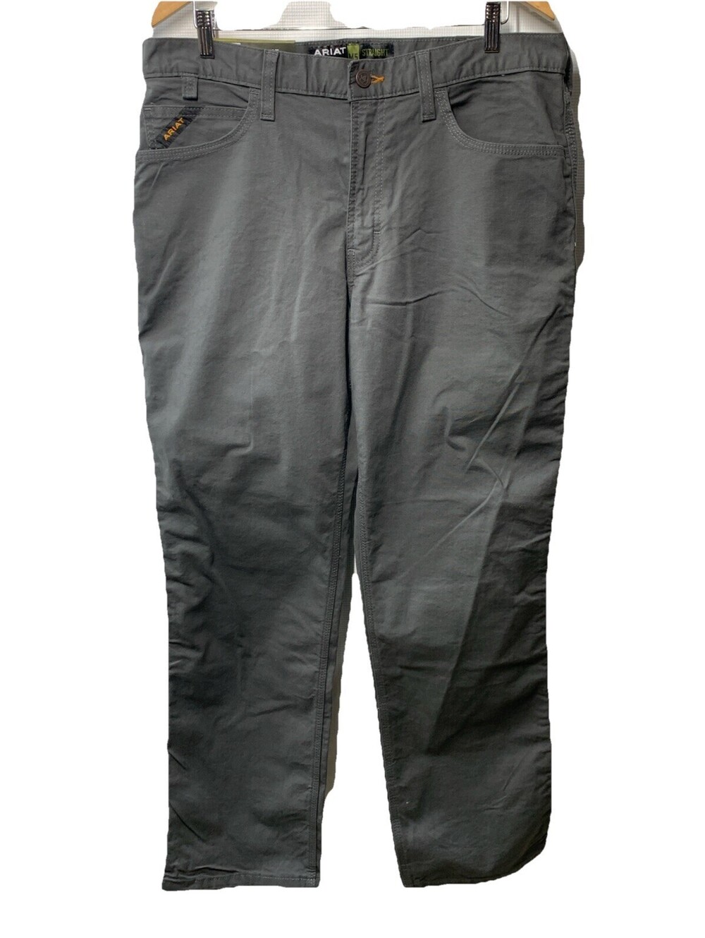 Ariat Men Rebar M5 Straight DuraStretch Made Tough Straight Pant Size 36/32